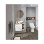 Fotografía de Piso Pared Corona Yarumo Tabaco Caras Diferenciadas 30x60 cm Mate Cerámico Madera...