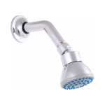 Fotografía de Regadera para Ducha Gerfor Aqua con Acabado Cromado y Diseño Ergonómico...