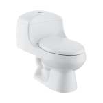 Fotografía de Sanitario Corona Montecarlo Alongado One Piece Single Blanco - Construmarket