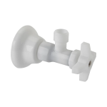 Fotografía de Válvula Regulación Grival Plástico Blanco 1/2 - Construmarket